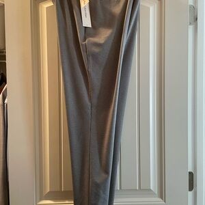 Calvin Klein Black and Gray Straight Leg Pants